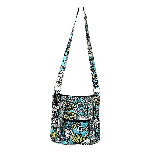 Vera Bradley Handbags - Vera Bradley Island Blooms Retired Crossbody Purse